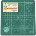 Calibre Art Rotating Self Healing Cutting Mat 8x8 (7" grids), Perfect for Quilting & Art Projects