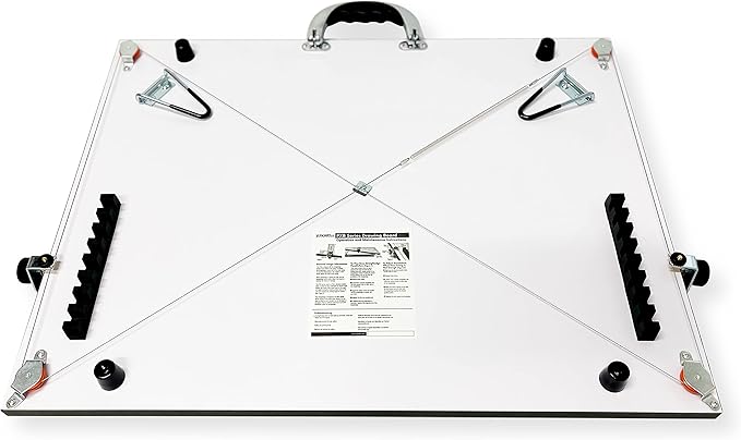 Proartek PK00018 Model PXB36 Portable Drafting Drawing Board 24" x 36"; PXB Series; Adjustable Aluminum Parallel Straightedge; Carry Handle; Architecture Tool for Students and Professionals