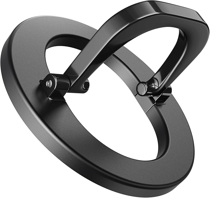 SUPERONE for MagSafe Phone Grip, Adjustable Magnetic Phone Ring Holder Removable Finger Phone Ring Kickstand Compatible with MagSafe Accessories Only for iPhone 17 & 16 & 15 & 14 & 13 & 12 Series