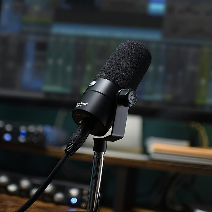 PreSonus PD-70 Dynamic Vocal Microphone for Broadcast, Podcasting, and Live Streaming