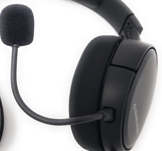 TNE Replacement Game Mic for Steelseries Arctis 1 Headphones Detachable Microphone Boom for Steelseries Arctis 1 PS4 Pro PS5 Xbox One X Computer PC Gaming Headsets 3.5mm Jack Noise Cancelling