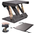 Scalebeard Foot Rest for Under Desk at Work,Ergonomic Foot,Angle Adjustable Footrest with Removable Soft Foot Rest Pad, Pressure Relief for Comfort, Back, and Body(Black)