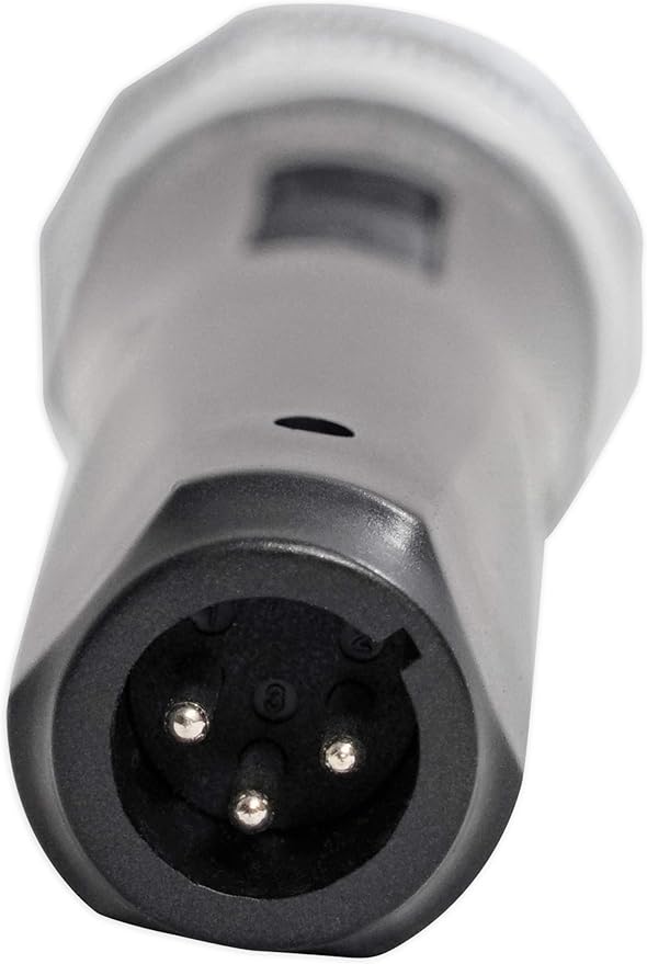 Rockville RMP-XLR Dynamic Super Cardioid Microphone, 10ft XLR Cable, Rugged Plastic Body, Clear Sound, M-06 Cartridge, for Vocals and Instruments