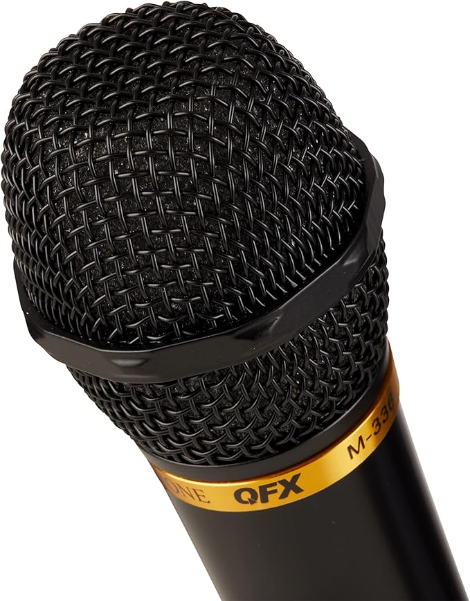 QFX M-336 Wireless Dynamic Professional Microphone - Twin Pack