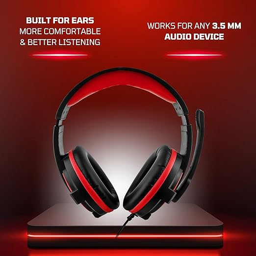 Nyko Ns-2600 Wired Headset for Nintendo Switch - Lightweight Headset for Switch and Switch Lite - Works with PC, PS4, PS5 - Nintendo Switch
