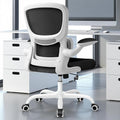 ALLGOD Office Chair Ergonomic Desk Chair, Breathable Mesh Desk Chair Comfy with Lumbar Support, Flip-up Armrests, Computer Chairs Comfortable for Home, Office, Work, Standard, 300Lbs