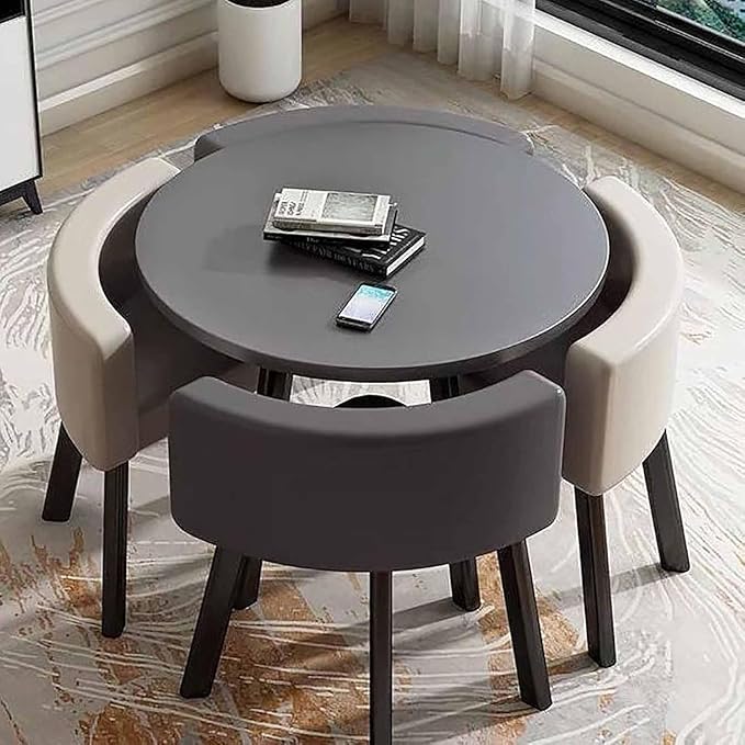 Computer Desk, Vanity Desk, Bedside Tables,Family Dining Room Furniture Set, 1 Table, Kitchen Bar Balcony Bedroom Library Billiards Hall Office 3