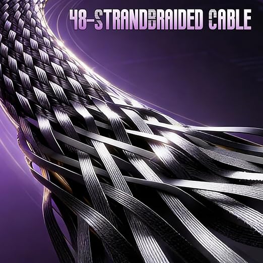 240W Braided Fast Charge Cable with Built-in Phone Stand, Portable Charger Cable with Invisible Stand,USB C to USB C Fast Charging Cable 90 Degree Right Angle, Foldable Charger Cord with Hidden Holder