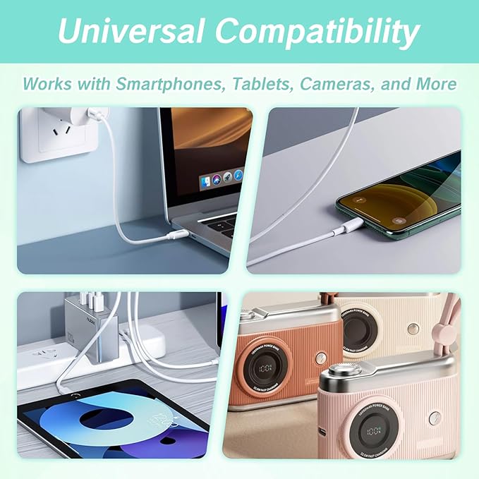 9 in 1 Cable Case USB Adapter Cable Conversion Storage Box USB Type C to Micro USB/Lightning/USB A Cable Data Transfer Tool Contains Sim Card Slot Tray Eject Pin Use as Phone Holder (Green)