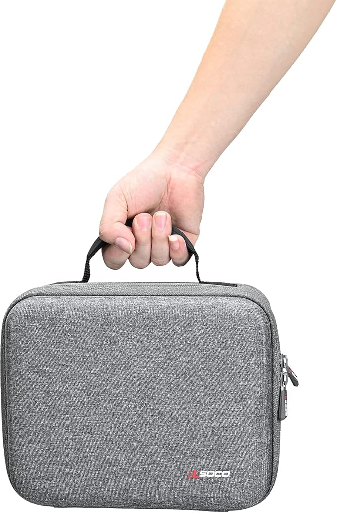 RLSOCO Hard Case Compatible With Shure MV7X / MV7+ / MV6 / MV7 / MV7i Podcast Dynamic Microphone & Shure SM7B / SM7dB Vocal Dynamic Microphone