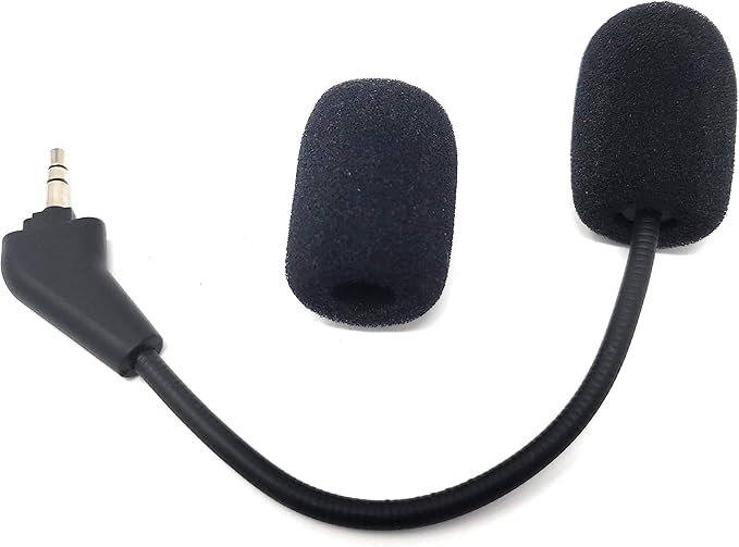 TNE Replacement Game Mic Microphone Boom for Corsair HS50 HS60 HS70 Pro HS70 SE PS4 PS5 Xbox One Series S X Nintendo Switch Computer PC Mac Gaming Headsets
