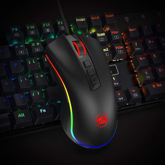 Redragon M711 Cobra RGB Optical Gaming Mouse Black