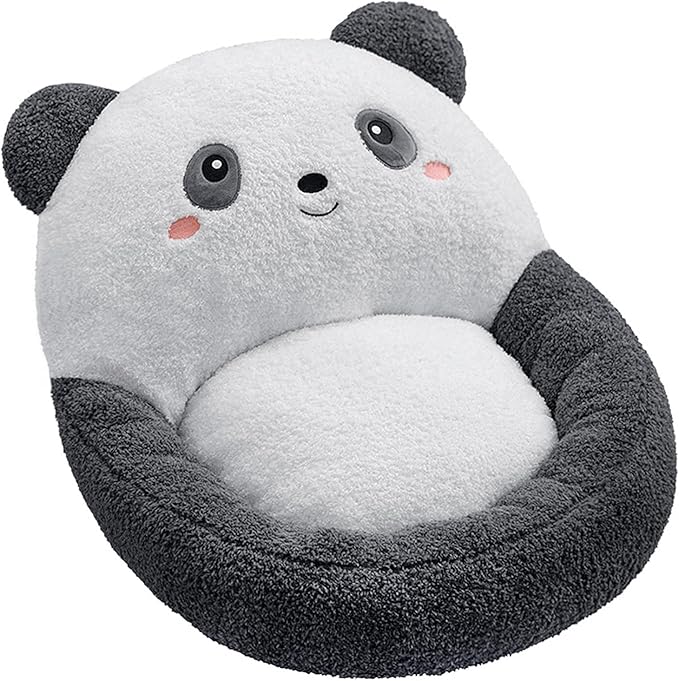 Cartoon Back Seat Cushion for Office, Nest, Indoor Outdoor Chair Pad - Tufted Sitting Support for Garden, Sofa, Armchair, Wheelchair