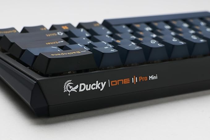 Ducky One 3 Mini Pro Nazca 8K 60% Hotswap RGB Triple Shot PBT Mechanical Keyboard - Cherry MX2A Blue