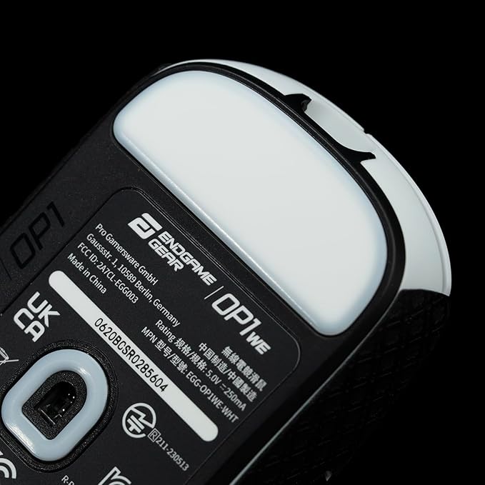 V2 Mouse feet for Endgame OP1WE | Smooth Glide | Rounded Edges | Anti-Dust | Pro Gamer Approved - 0.7mm Pure PTFE Gaming Upgrade Skates (2-Pack)