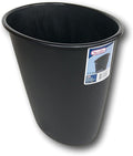 STERILITE 10119012 1.5 Gallon Black Wastebasket