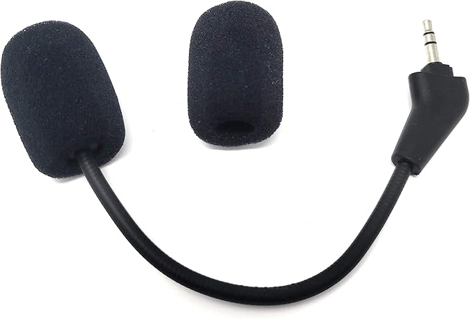 TNE Replacement Game Mic Microphone Boom for Corsair HS50 HS60 HS70 Pro HS70 SE PS4 PS5 Xbox One Series S X Nintendo Switch Computer PC Mac Gaming Headsets