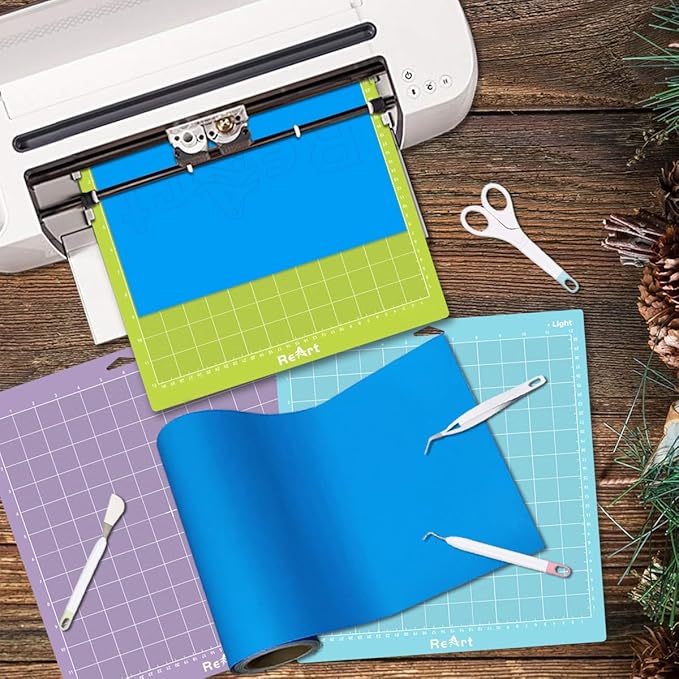 ReArt Cutting Mat Variety 12x24 – 3 Pack Strong Standard Light, Multiple Adhesive Cut Mat Replacement