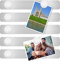 ZDZBLX Magnetic Board 5-Pack, Frameless Memo Bulletin Board Bar for Wall | Adhesive Backing Metal Magnet Board Strips for Office, Home, Kitchen | Includes 7 Strong White Magnet | Metal Magnetic Strips