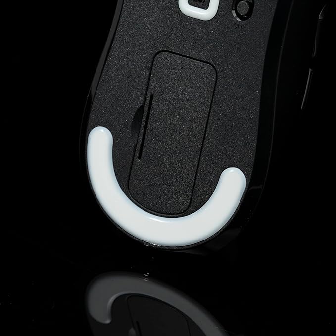 V2 Mouse feet for Razer Viper V3 | Smooth Glide | Rounded Edges | Anti-Dust | Pro Gamer Approved - 0.7mm Pure PTFE Gaming Upgrade Skates (2-Pack)