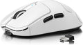 MAMBASNAKE M3 Wireless Gaming Mouse, 40K DPI, 39g Lightweight Gaming Mouse, PAW3395PRO Optical Sensor,Tri-Mode BT5.1/2.4G/USB-C PC Game Mice, Programmable Buttons,300mAh Battery for PC/Laptop/Mac/Win