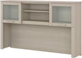 Bush Home Somerset 60W Desk Hutch in Sand Oak