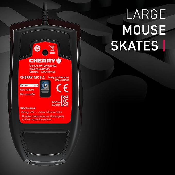 Cherry Americas JM-3000-2 Coreded Rgb Black Mouse