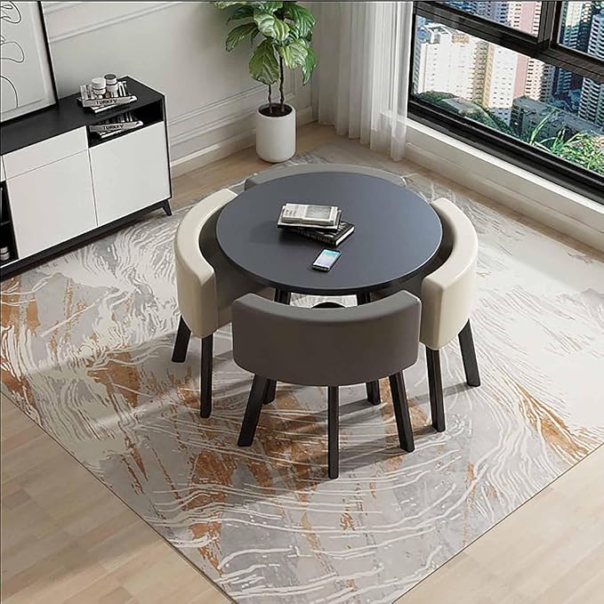Computer Desk, Vanity Desk, Bedside Tables,Family Dining Room Furniture Set, 1 Table, Kitchen Bar Balcony Bedroom Library Billiards Hall Office 10