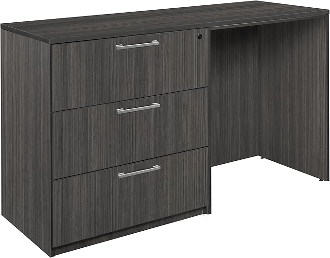 Regency Legacy Stand Up Side to Side Lateral File/Desk- Ash Grey
