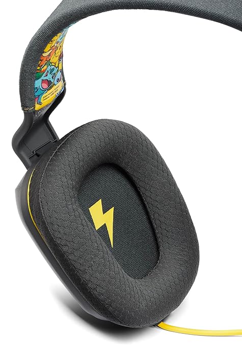 PowerA Wired Stereo Headset for Nintendo Switch and Switch 2 - Pokémon: Kanto Friends, 3.5 mm, Wired, Stereo, Officially Licensed