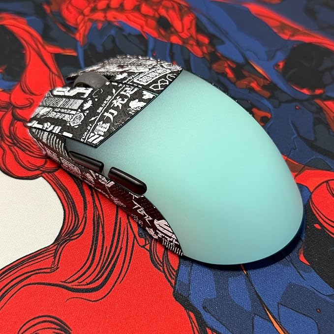 Grip Tape for Lamzu Maya X - Anti-Slip,Enhanced Control, Sweat Resistance,Improves FPS Gaming Grip & Mouse Protection [Pre-Cut] M4A4 0.4mm