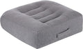 WSGJHB Large Seat Cushion, Extra Thick Booster Seat Cushions for Office Chairs Long Sitting Office Workers, Car Drivers, Relieves Back Pain, Breathable, Anti-Slip, 20x20x6 inchs, Gray