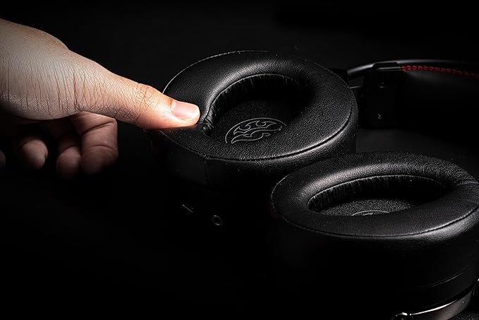 XPG Precog Gaming Headset with Mic Hi-Fidelity Dual Drivers 7.1 Virtual Surround Sound (XPG Precog), One Size