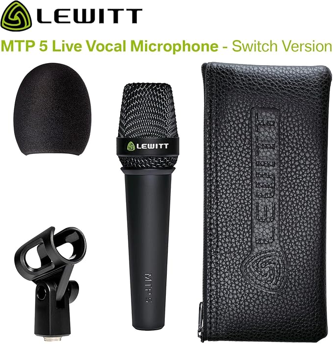 Lewitt Audio MTP 5S Handheld Cardioid Dynamic Mic