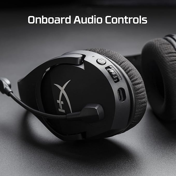 HyperX Cloud Stinger Core – Wireless Lightweight Gaming Headset,DTS Headphone:X Spatial Audio,Noise Cancelling Microphone,for PC,Black,(Pack of 2)