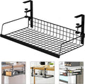Under Desk Cable Management Tray Cord Wire Shelf Organizer (Large)