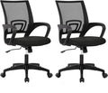 PayLessHere Home Office Chair Desk Computer Chair Adjustable Ergonomic Lumbar Support Armrest Executive with High Density Mesh 360 Degree Swivel for Adults,Black
