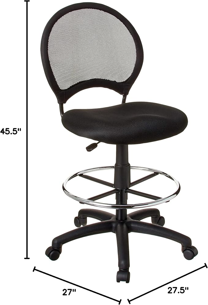 Boss B16215 Mesh Drafting Stool