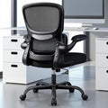 ALLGOD Office Chair Ergonomic Desk Chair, Breathable Mesh Desk Chair Comfy with Lumbar Support, Flip-up Armrests, Computer Chairs Comfortable for Home, Office, Work, Standard, 300Lbs