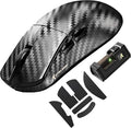 ATTACK SHARK R11 Ultra 8K Carbon Fiber Wireless Gaming Mouse,PAW3950MAX 42K DPI Sensor,49g Superlight Ergonomic Computer Mice with Tri-Mode,Cloud Driver for Win/Mac/PC Gamer,Weave Black&Tape