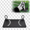 Heavy-Duty Iron Hanging Footrest for Baseball Fences – Ergonomic Steel Support, Adjustable Iron Fence Footrest for Baseball & Softball – Portable Steel Foot Tray