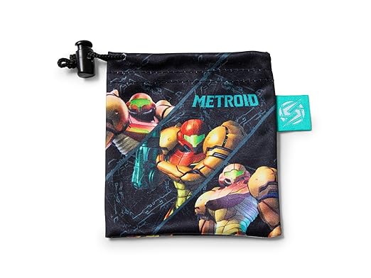 PowerA Wired Earbuds for Nintendo Switch - Metroid, 3.5 mm, Wired, Officially Licensed