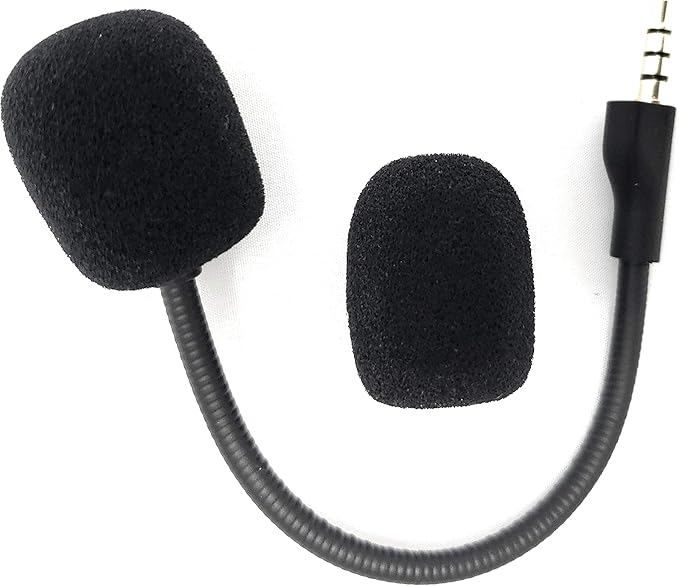 TNE Replacement Game Mic for Steelseries Arctis 1 Headphones Detachable Microphone Boom for Steelseries Arctis 1 PS4 Pro PS5 Xbox One X Computer PC Gaming Headsets 3.5mm Jack Noise Cancelling