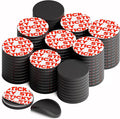 Peel-&-Stick Flexible Adhesive Magnets - 45 (0.8"x0.08") Magnetic Dots for Office Supplies, Whiteboard, Crafts, Fridge, & School Projects