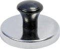 MAG-MATE PHMX2000 Magnetic Print Holder, Document Holder, Ceramic Magnet, 19 lbs. Holding Capacity, 2.03" Diameter, Pack of 1, Silver