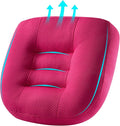 Office Chair Cushions for Back and Butt, Ergonomic Chair/Seat Cushion for Long Sitting, Sitting Pillow for Automobile, Wheelchair, Computer Chair Hip Support (Pink)