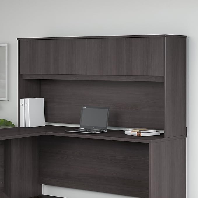 Bush Business Furniture Studio C 72W Desk Hutch, Storm Gray