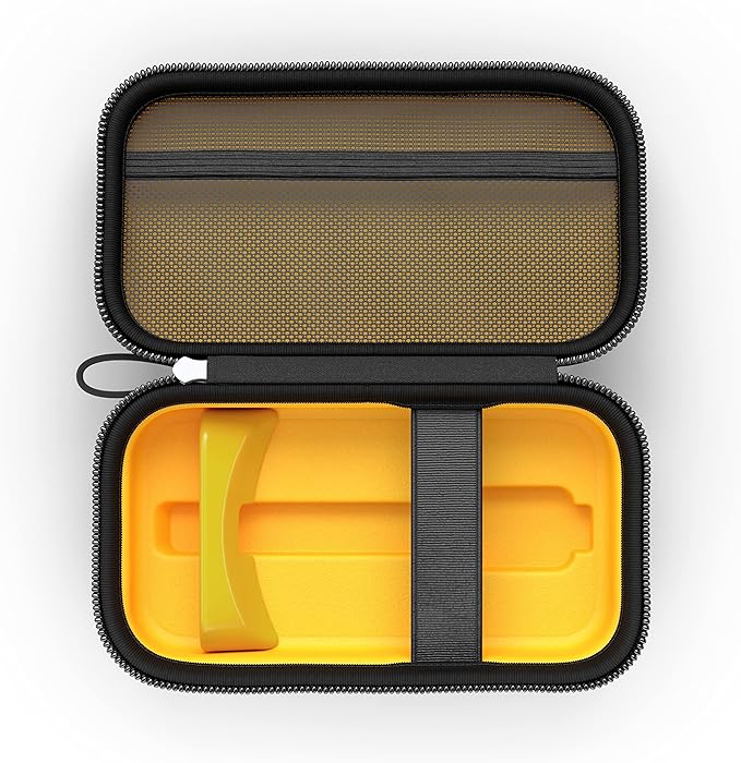 GLORIOUS Universal Mouse Case Gaming, w/Accessory Pocket & Adjustable Wedge (No Shake), Portable Carrying Case, Hard Shell, Zipper, & Wool Interior, for Bluetooth Wireless Mice & Wired Mice