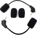 TNE 2-Pack Replacement Boom Mics for Kingston HyperX Cloud 2 II Gaming Headsets - Wired, Cloud Pro, CloudX, PS4, Xbox One, Nintendo Switch, PC