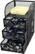 Huron Desktop Mini 3-Drawer Supplies Organizer (1/4/24/96) (1 pc)